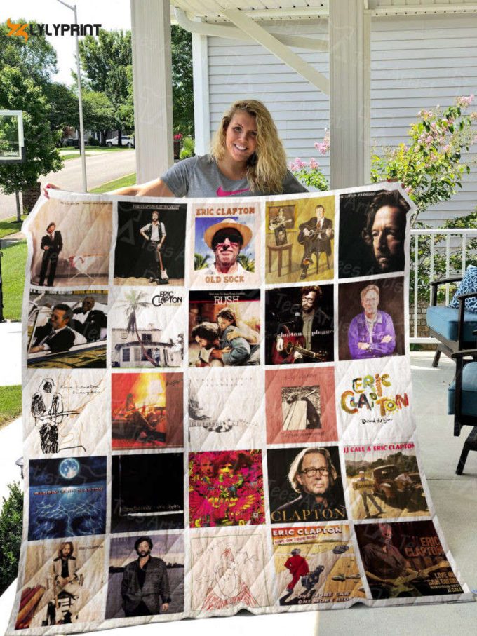 Eric Clapton Quilt Blanket For Fans Home Decor Gift 01026