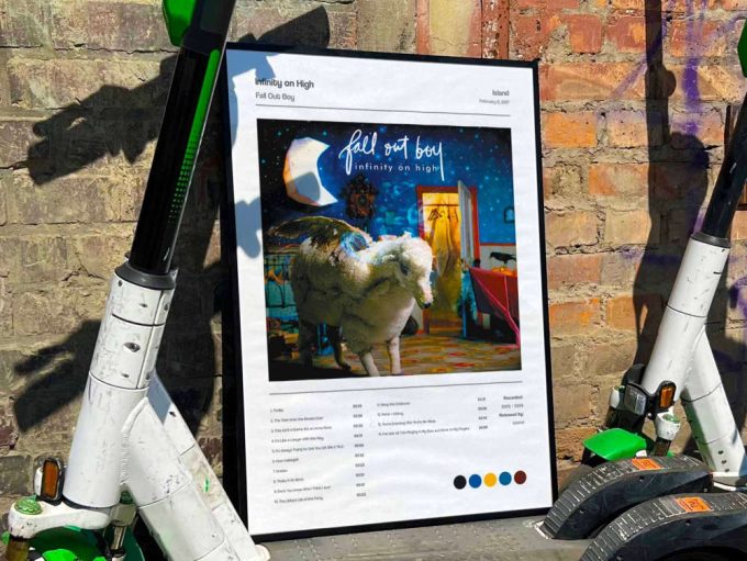 Fall Out Boy “Infinity On High” Album Cover Poster #5