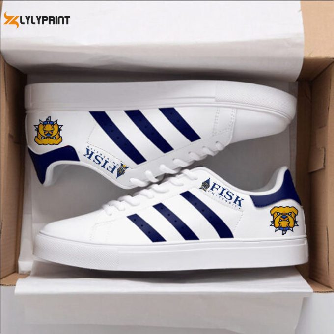 Fisk University Bulldog Skate Shoes For Men Women Fans Gift