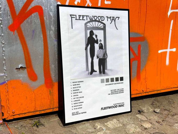 Fleetwood Mac “Fleetwood Mac” Album Cover Poster #2