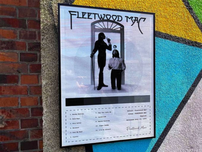 Fleetwood Mac “Fleetwood Mac” Album Cover Poster #4