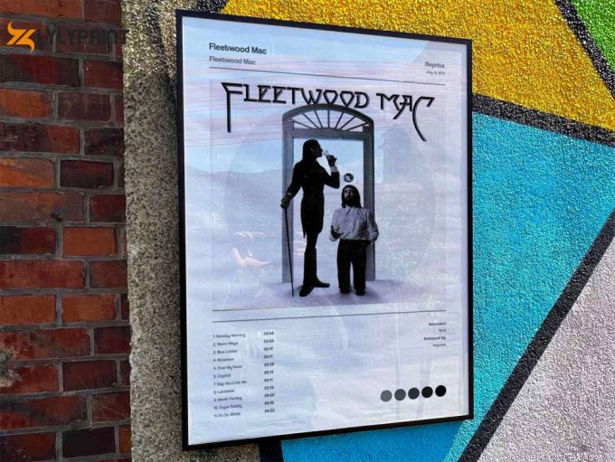 Fleetwood Mac “Fleetwood Mac” Album Cover Poster #5