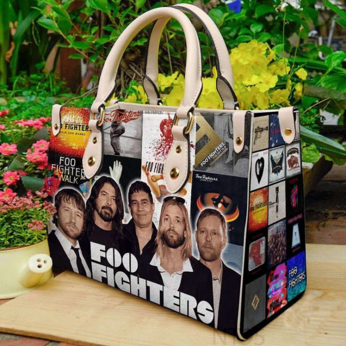Foo Fighters 1 Leather Handbag For Women Gift