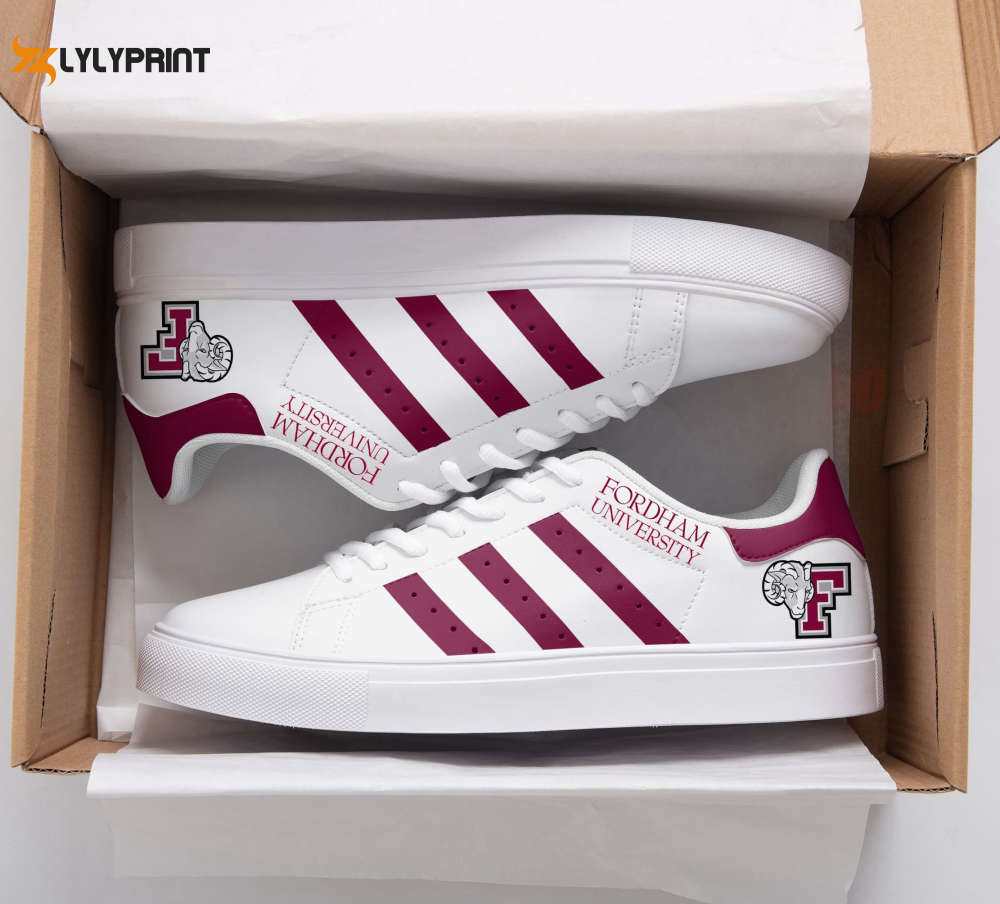 Fordham University Skate Shoes For Men Women Fans Gift Fordham University Skate Shoes For Men Women Fans Gift