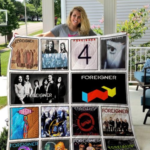 Foreigner 3D Customized Quilt Blanket For Fans Home Decor Gift
