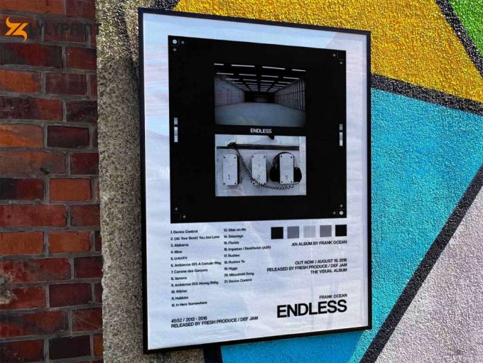 Frank Ocean “Endless” Album Cover Poster #2