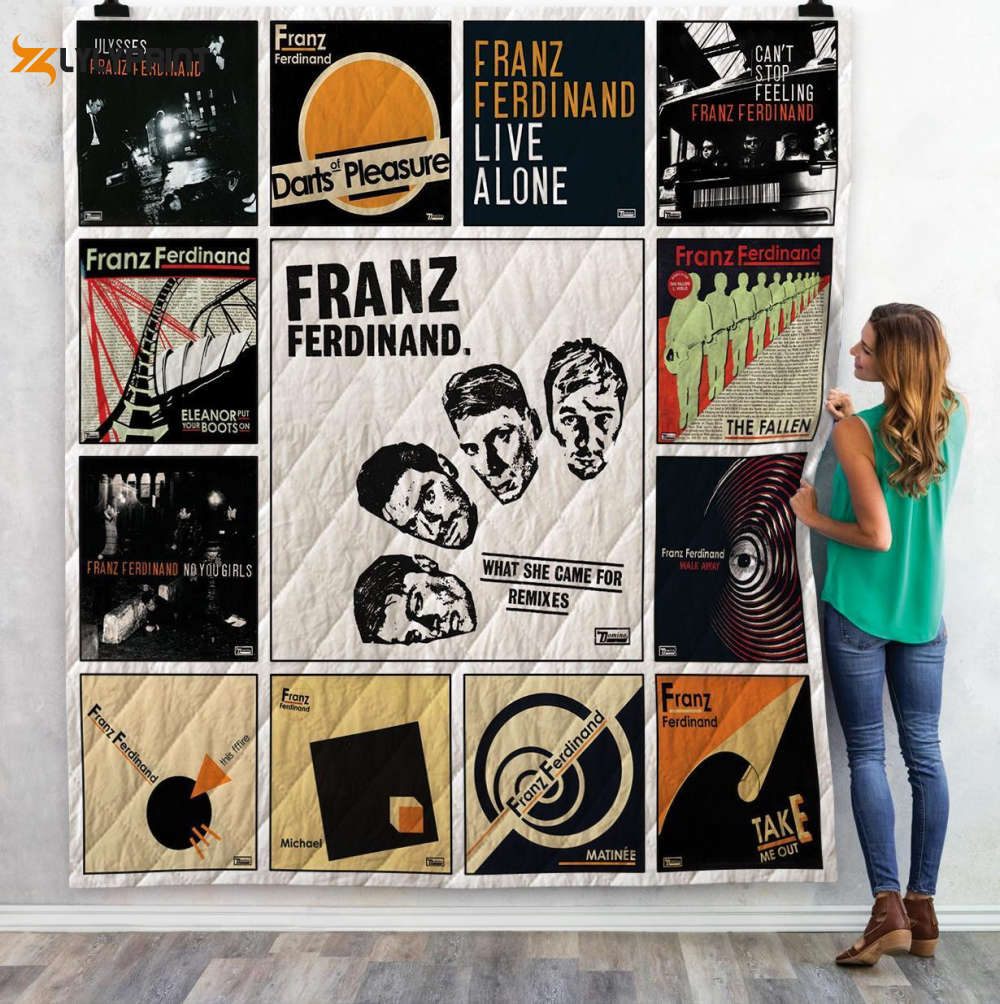 Franz Ferdinand Singles 3D Customized Quilt Blanket Franz Ferdinand Singles 3D Customized Quilt Blanket