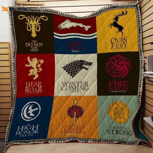 Game Of Thrones 3D Customize Quilt Blanket For Fans Home Decor Gift