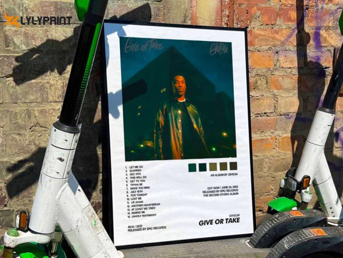 Giveon “Give Or Take” Album Cover Poster