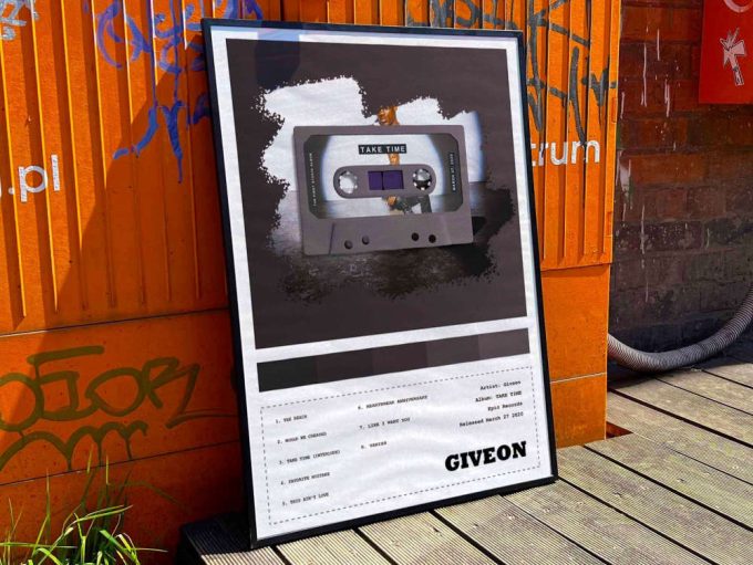 Giveon “Take Time” Album Cover Poster
