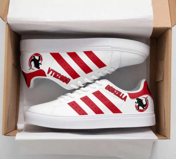 Godzilla  Skate Shoes For Men Women Fans Gift