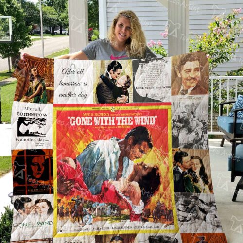Gone With The Wind 3D Customized Quilt Blanket For Fans Home Decor Gift