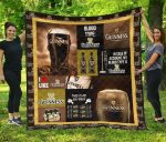 Guinness 1 Quilt Blanket For Fans Home Decor Gift