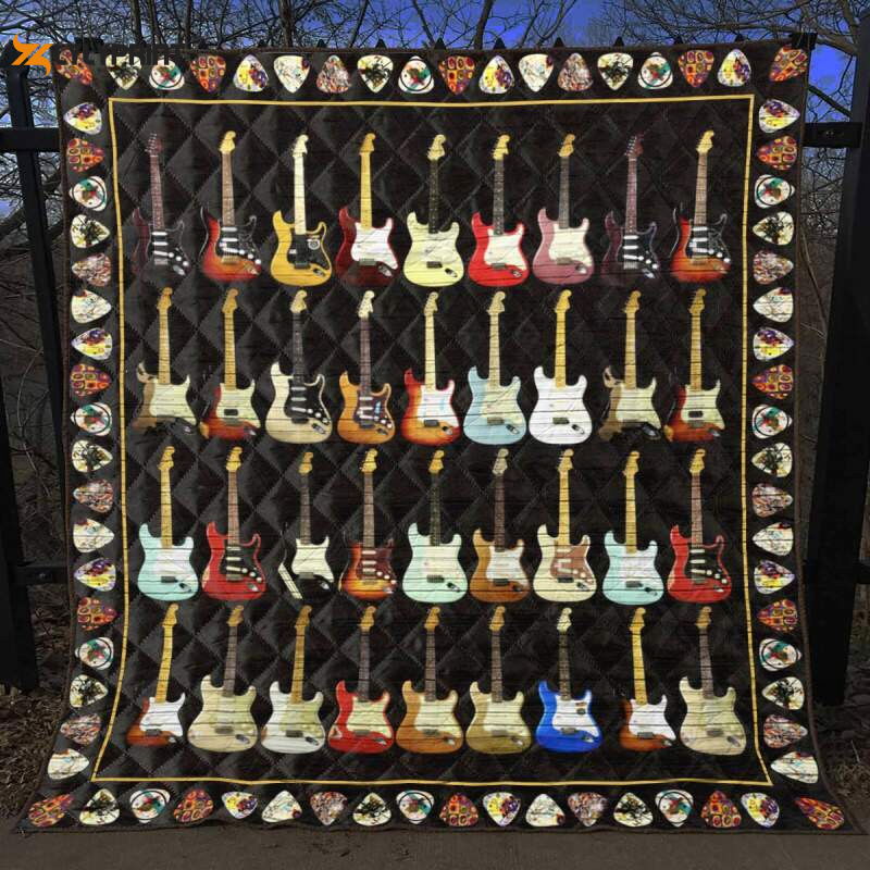 Guitar 3D Customized Quilt Blanket For Fans Home Decor Gift Guitar 3D Customized Quilt Blanket For Fans Home Decor Gift