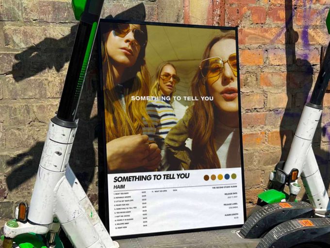 Haim “Something To Tell You” Album Cover Poster #6