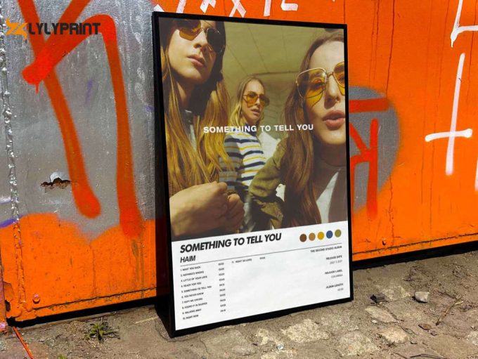 Haim “Something To Tell You” Album Cover Poster #6
