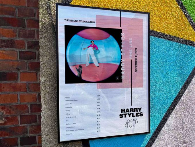 Harry Styles “Fine line” Album Cover Poster #3