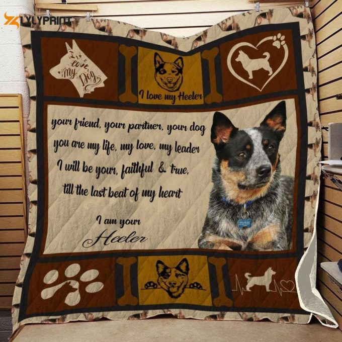 Heeler Awesome 3D Customized Quilt