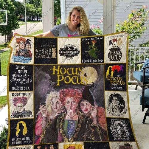 Hocus Pocus 3D Customized Quilt Blanket For Fans Home Decor Gift