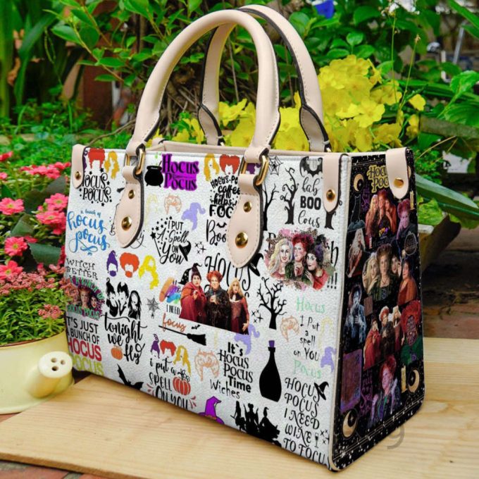 Hocus Pocus Leather Handbag Gift For Women