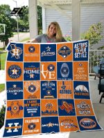 Houston Astros 1 Quilt Blanket For Fans Home Decor Gift