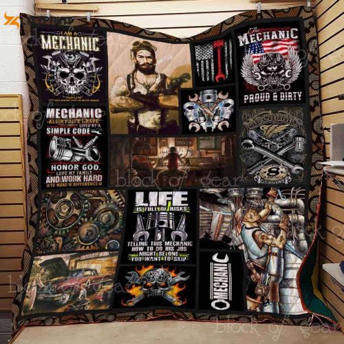 I Am A Mechanic 3D Customized Quilt