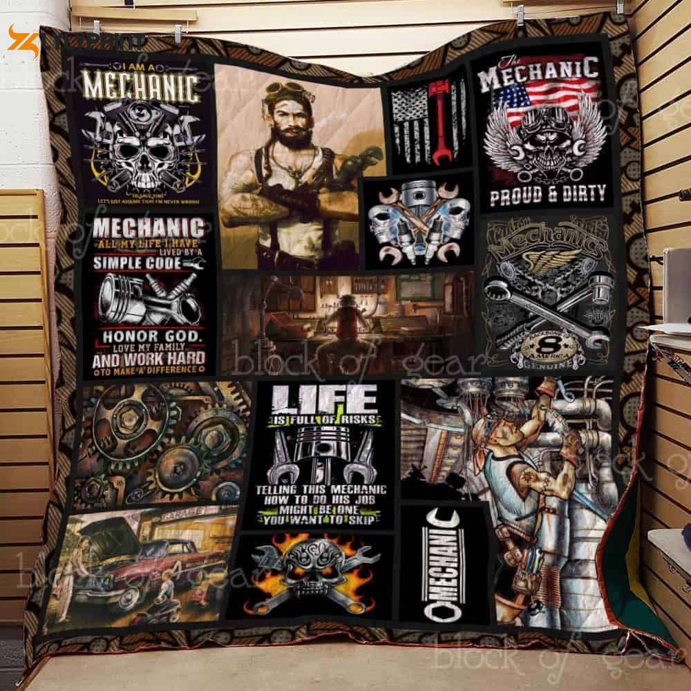 I Am A Mechanic 3D Customized Quilt I Am A Mechanic 3D Customized Quilt