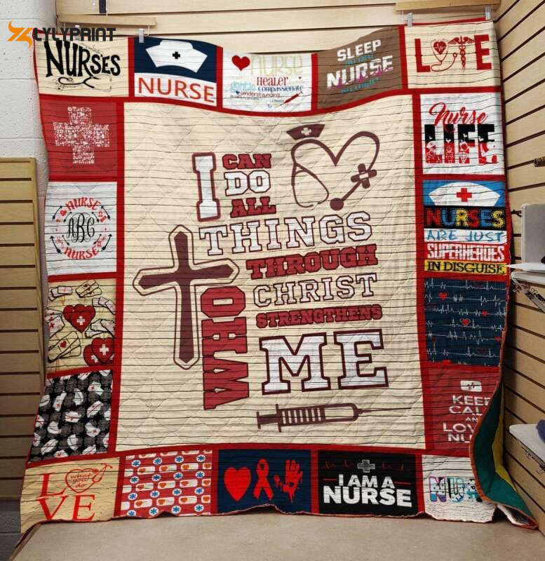 I Am A Nurse 3D Customized Quilt I Am A Nurse 3D Customized Quilt