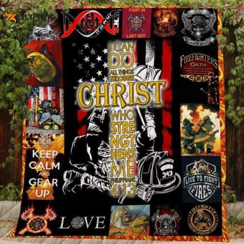 I Can Do 3D Customized Quilt Blanket For Fans Home Decor Gift