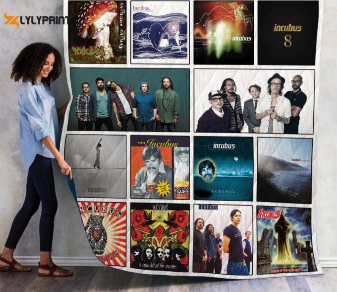 Incubus Best Albums 3D Customized Quilt Blanket For Fans Home Decor Gift