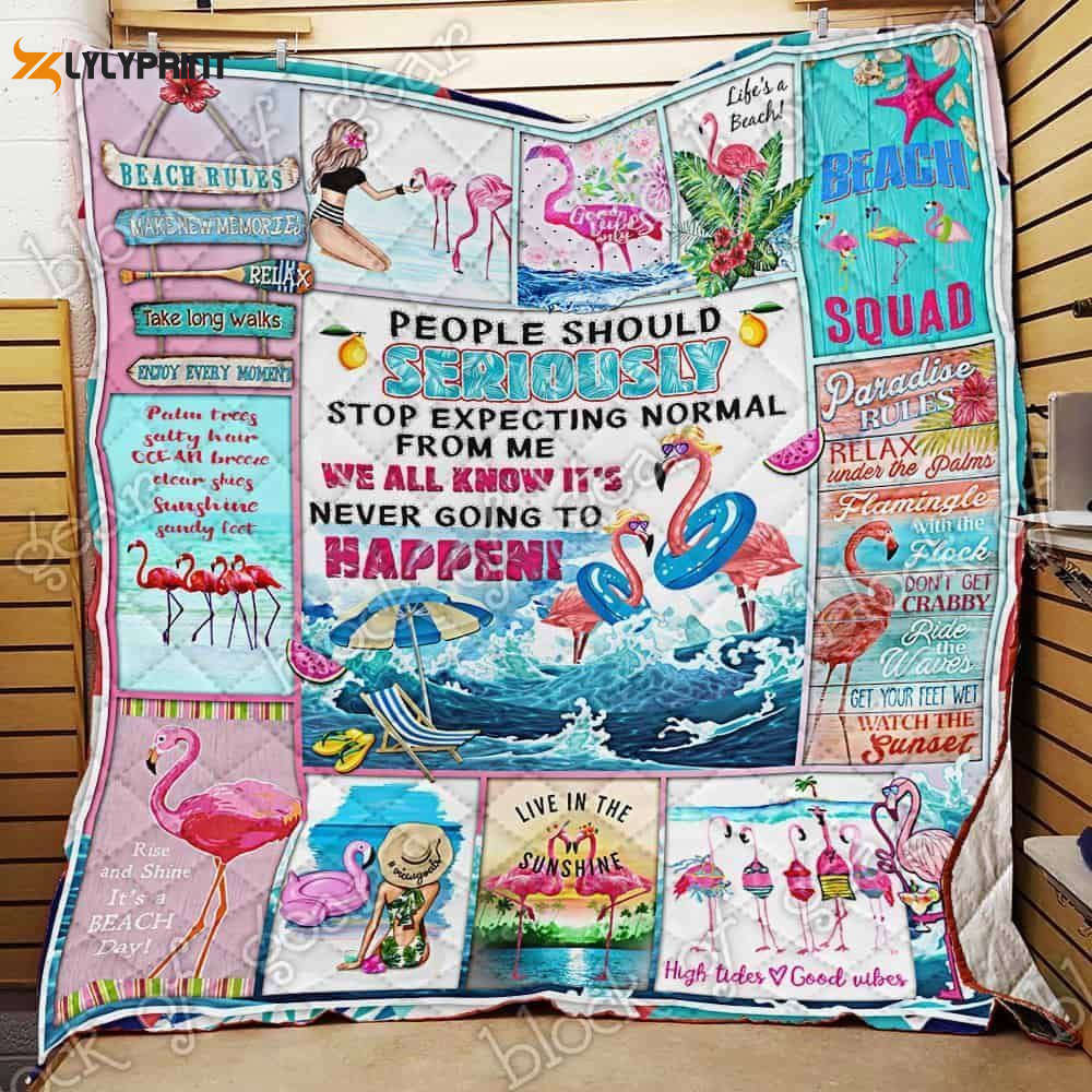 It’s A Beach Day 3D Customized Quilt It’s A Beach Day 3D Customized Quilt