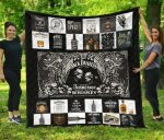 Jack Daniel Quilt Blanket For Fans Home Decor Gift
