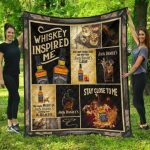 Jack Daniel Quilt Blanket For Fans Home Decor Gift