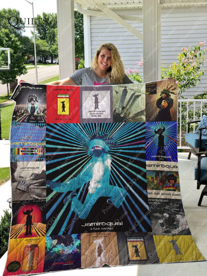 Jamiroquai Quilt Blanket For Fans Home Decor Gift