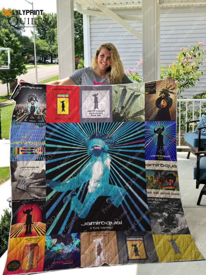Jamiroquai Quilt Blanket For Fans Home Decor Gift