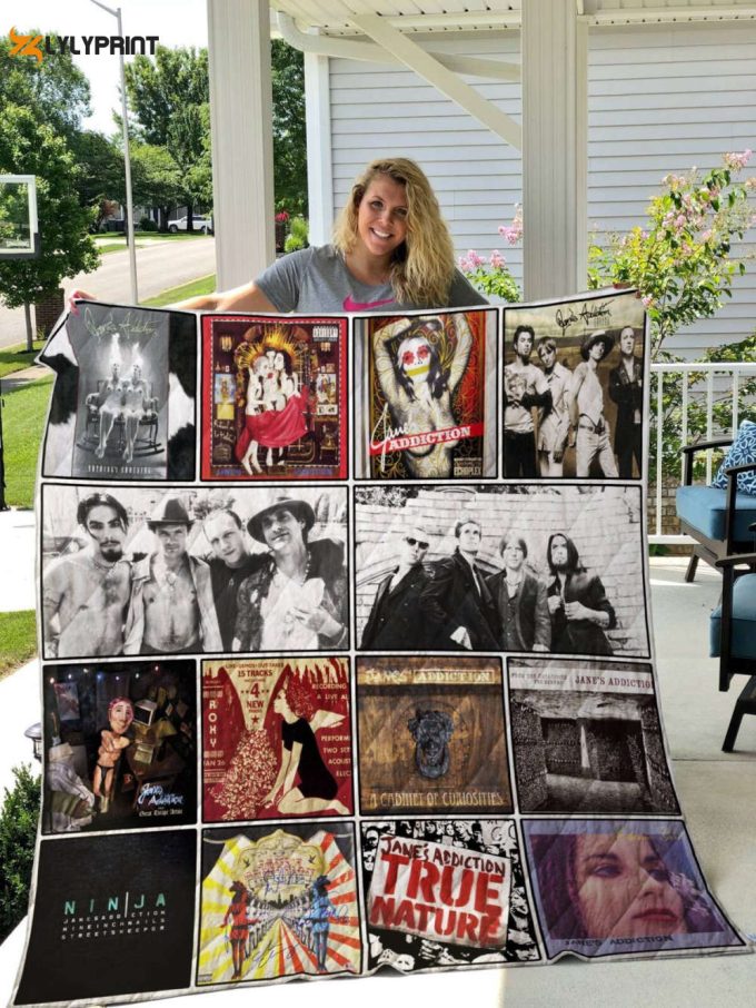Jane’S Addiction 3D Customized Quilt