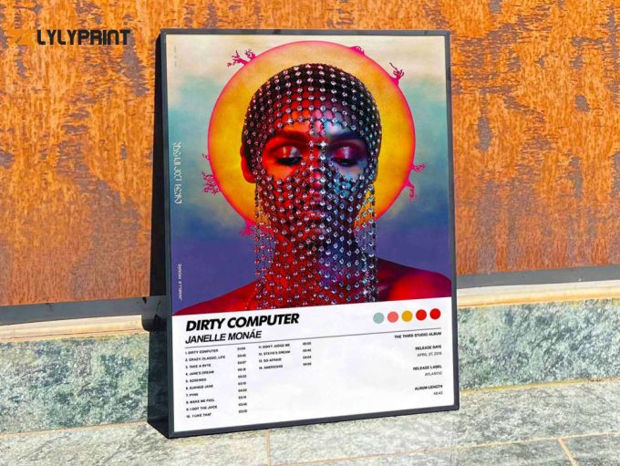 Janelle Monae “Dirty Computer” Album Cover Poster #6