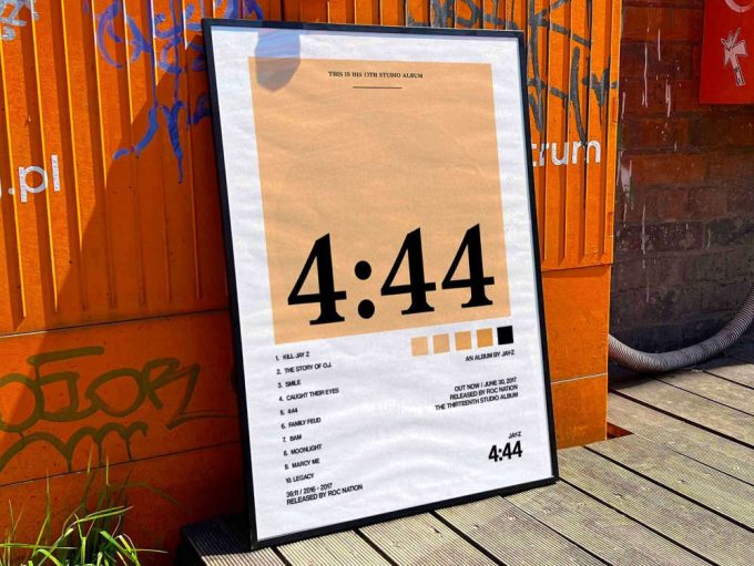 Jay-Z “444” Album Cover Poster #2