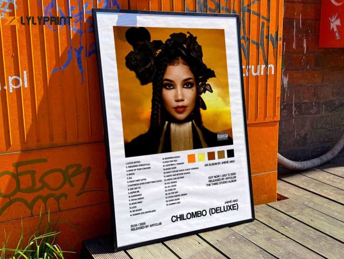 Jhene Aiko “Chilombo” Album Cover Poster #2 DELUXE