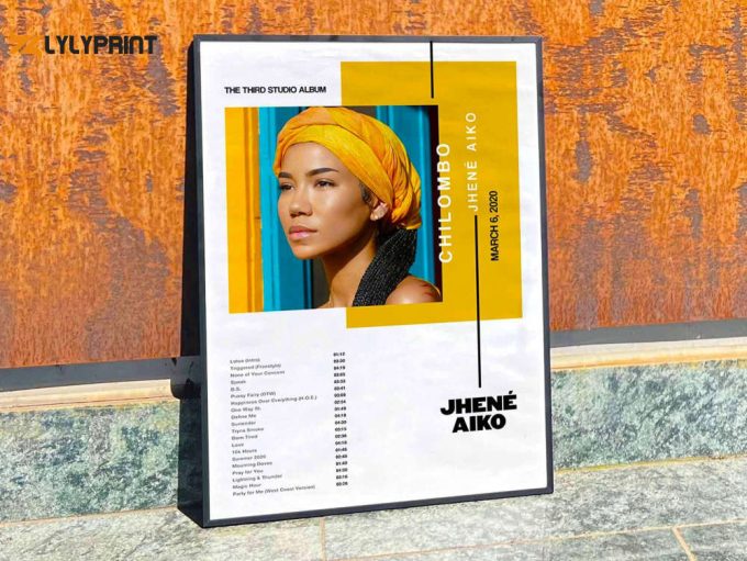 Jhene Aiko “Chilombo” Album Cover Poster #3