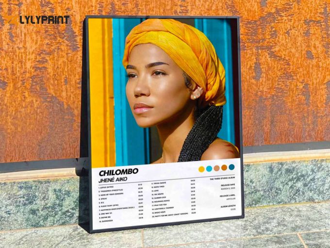 Jhene Aiko “Chilombo” Album Cover Poster #6