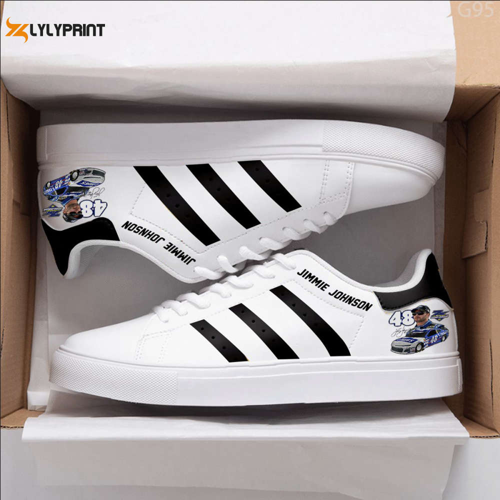 Jimmie Johnson 2 Skate Shoes For Men Women Fans Gift Jimmie Johnson 2 Skate Shoes For Men Women Fans Gift