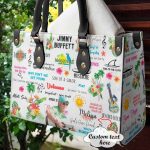 Jimmy Buffett 1 Leather Handbag For Women Gift
