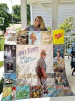 Jimmy Buffett 5 Quilt Blanket For Fans Home Decor Gift