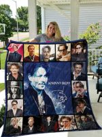 Johnny Depp Quilt Blanket For Fans Home Decor Gift