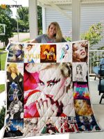 Kylie Minogue Quilt Blanket For Fans Home Decor Gift