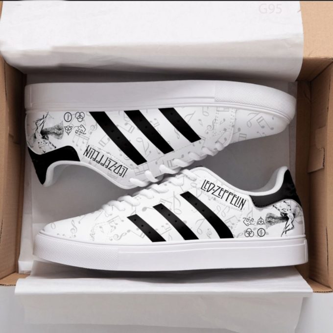 Led Zeppelin 2 Skate Shoes For Men Women Fans Gift