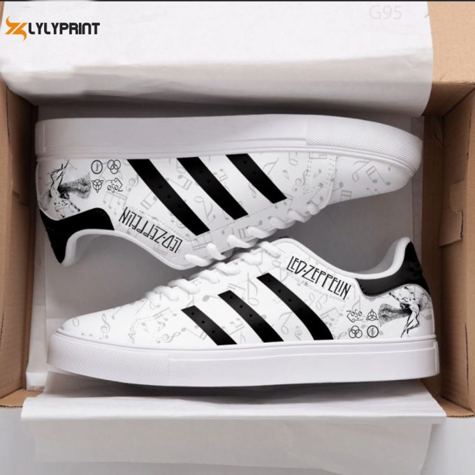 Led Zeppelin 2 Skate Shoes For Men Women Fans Gift