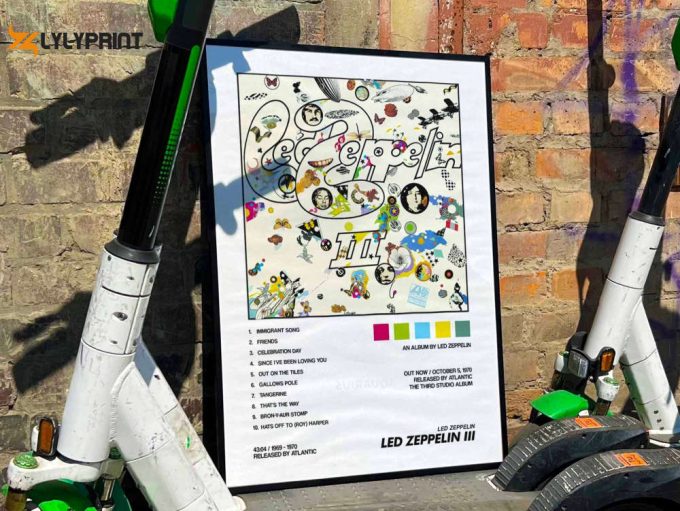 Led Zeppelin “Led Zeppelin III” Album Cover Poster #2