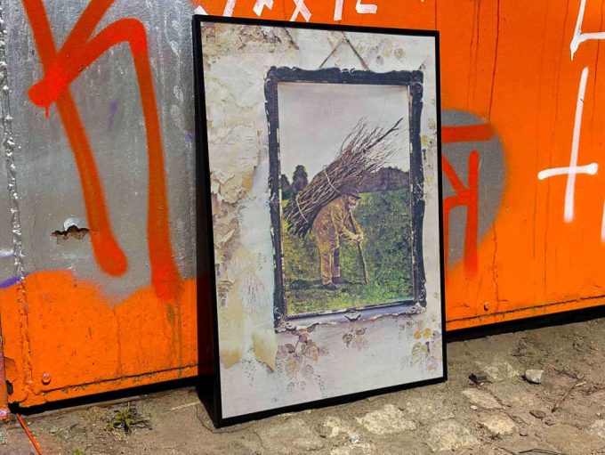 Led Zeppelin “Led Zeppelin IV” Album Cover Poster #fac